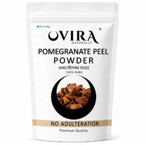 OVIRA Naturally Pomegranate Powder for Skin | Anti-Aging & Skin Brightening Face Pack | Rich in Antioxidants | 100% Pure Anar Powder