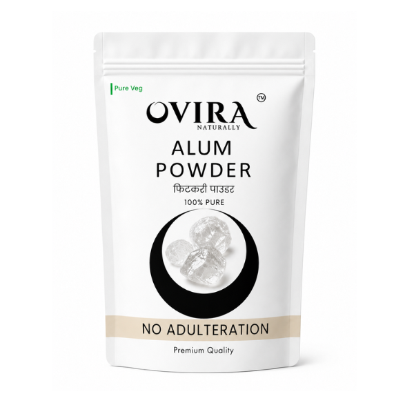Premium Alum (Fitkari) Powder | High Purity | Fine Ground | Multi-Purpose Use
